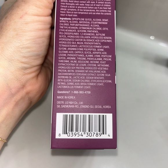 Dr. Groot Professional Bonding System Bond Fortifying #2 Keratin Water (NIB) - Picture 5 of 5